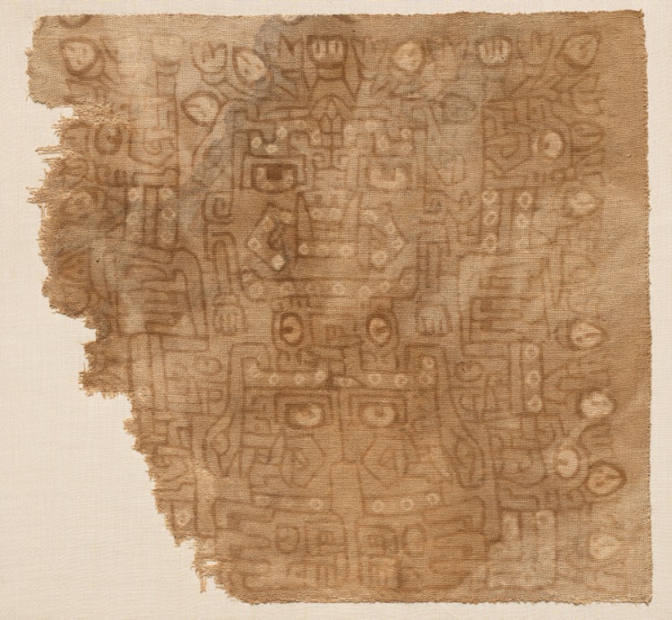 Textile Fragment with Cotton Goddess