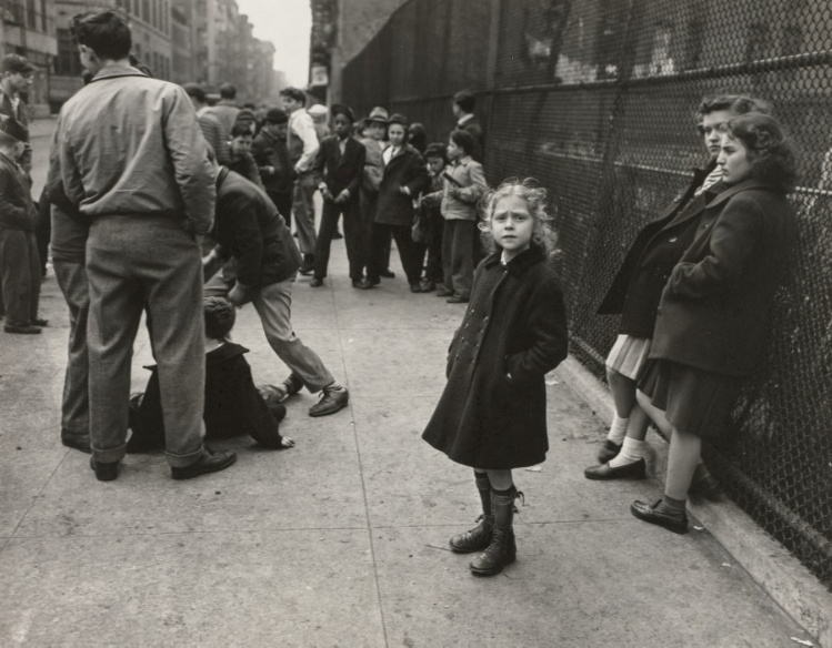 Girl with Polio, Rivington St., Lower East Side, NY