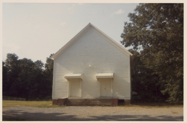 Church between Greensboro and Marion, Alabama