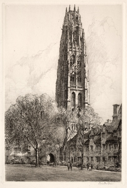 Yale University:  Harkness Memorial Tower