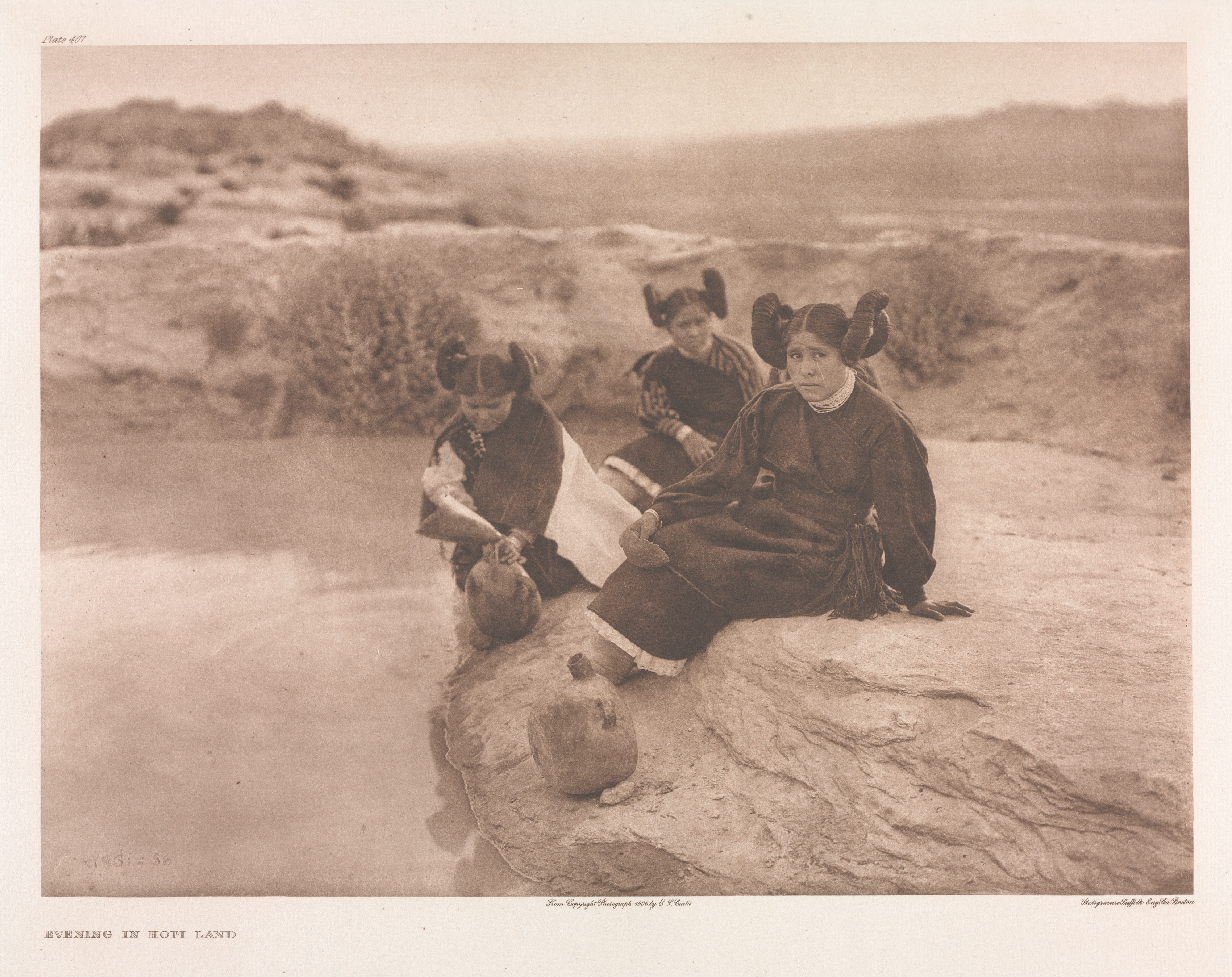 Portfolio XII, Plate 407: Evening in Hopi Land