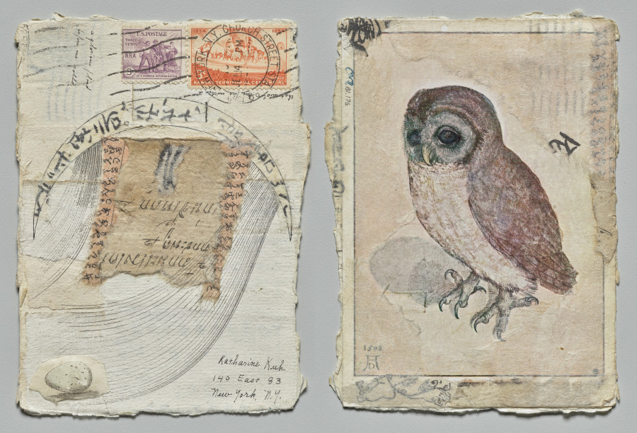 Owl, Lenore Tawney, 1969