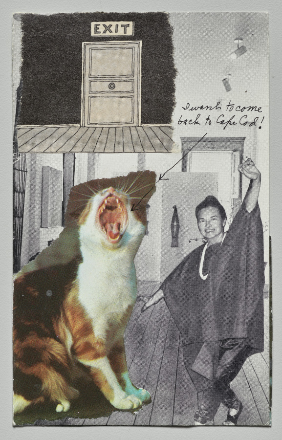 Self-Portrait (recto), Lenore Tawney, c. 1974