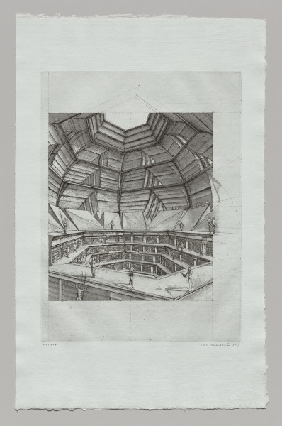 The Library of Babel: Hexagonal Room