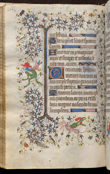 Hours of Charles the Noble, King of Navarre (1361-1425): fol. 83v, Text