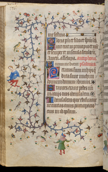 Hours of Charles the Noble, King of Navarre (1361-1425): fol. 88v, Text