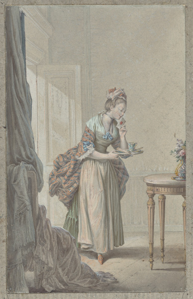 Woman with a Letter