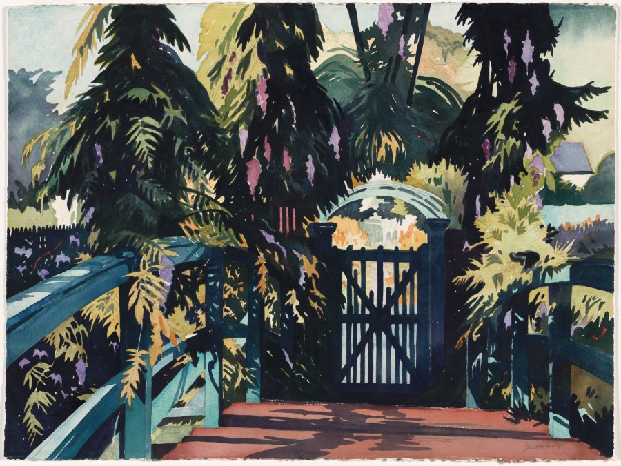 Hanging Wisteria, Jon Carsman, 1980
