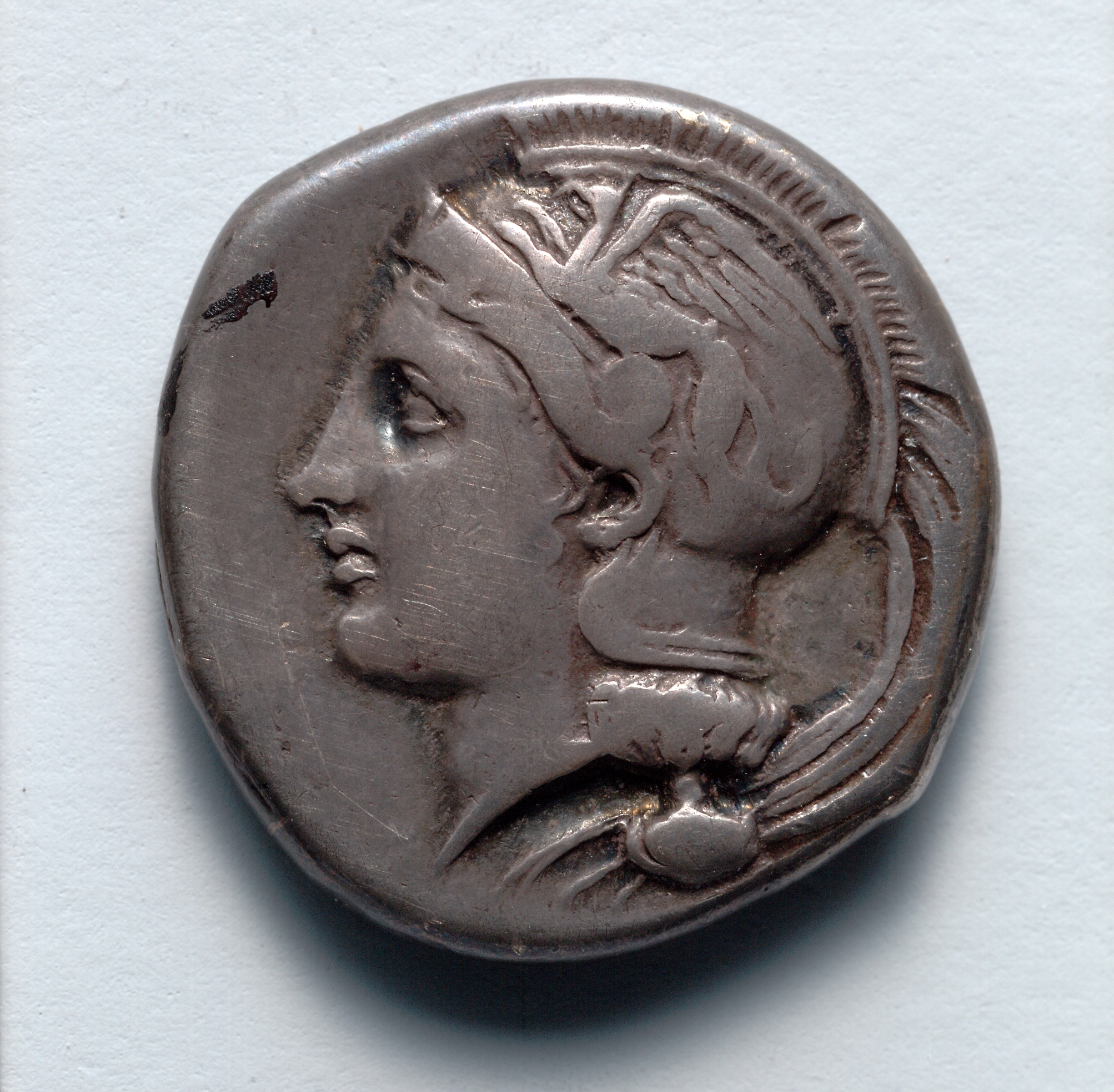 Stater: Head of Athena (obverse)