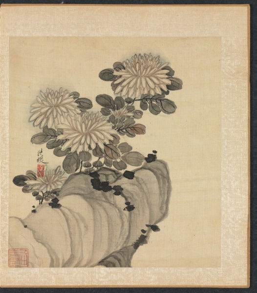 Paintings after Ancient Masters: Chrysanthemum and Rock