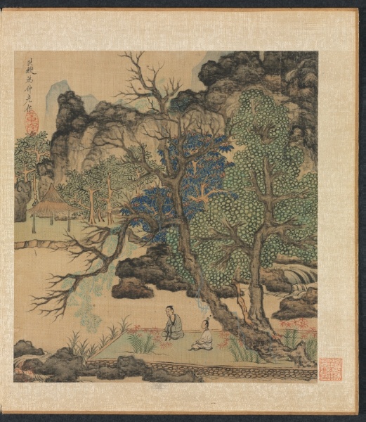 Paintings after Ancient Masters: Scholars in a Garden