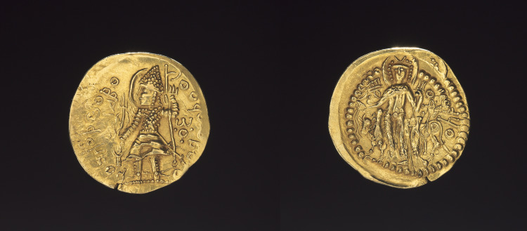 Coin of Kushan King Vasudeva II