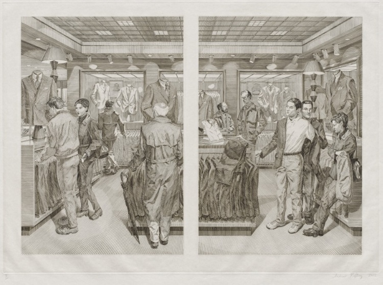 Suit Shopping: An Engraved Narrative: Scenes 1 and 2 | Cleveland Museum of Art