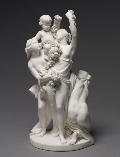 Figure Group of Love Carried by the Three Graces