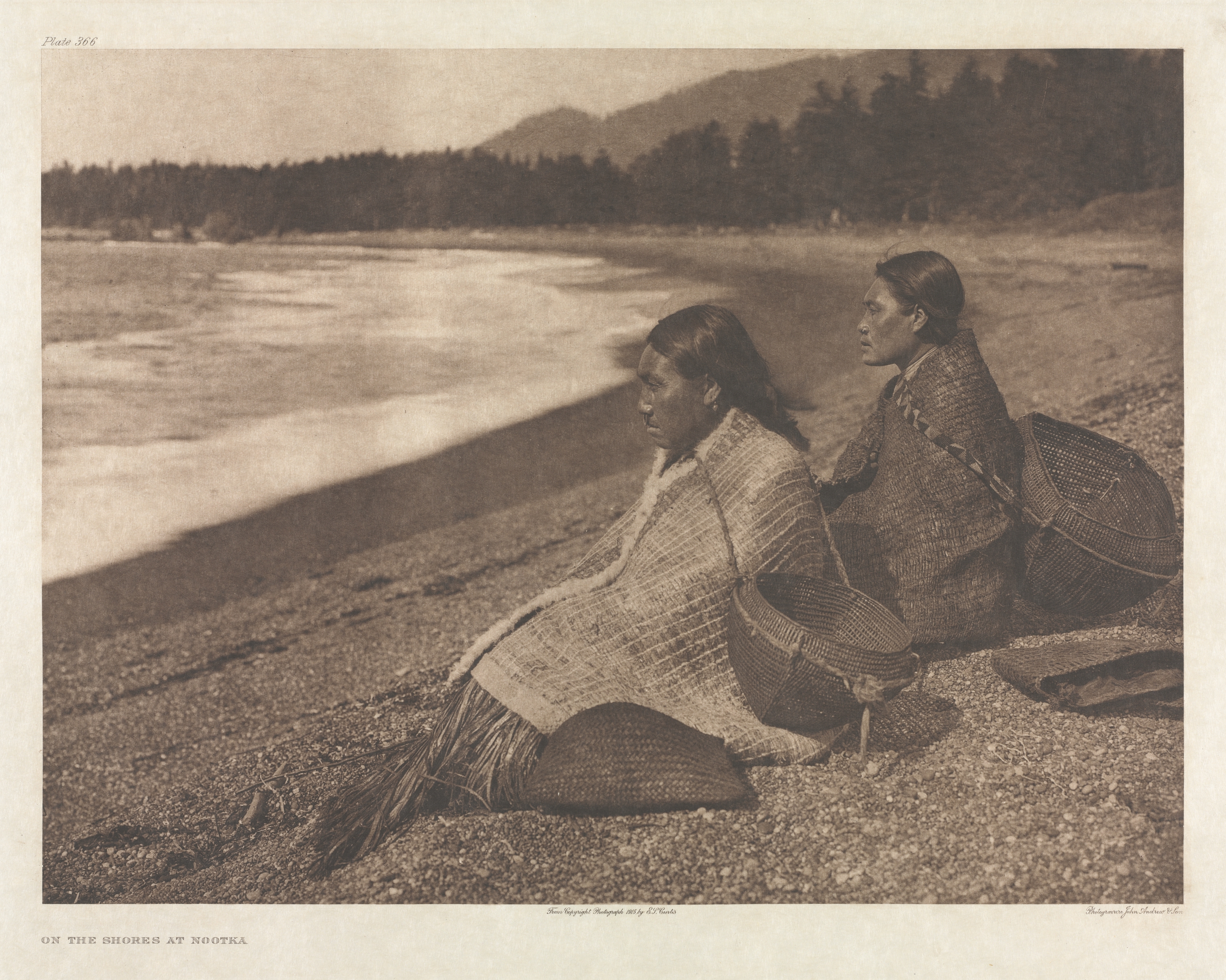 Portfolio XI, Plate 366: On the Shores at Nootka