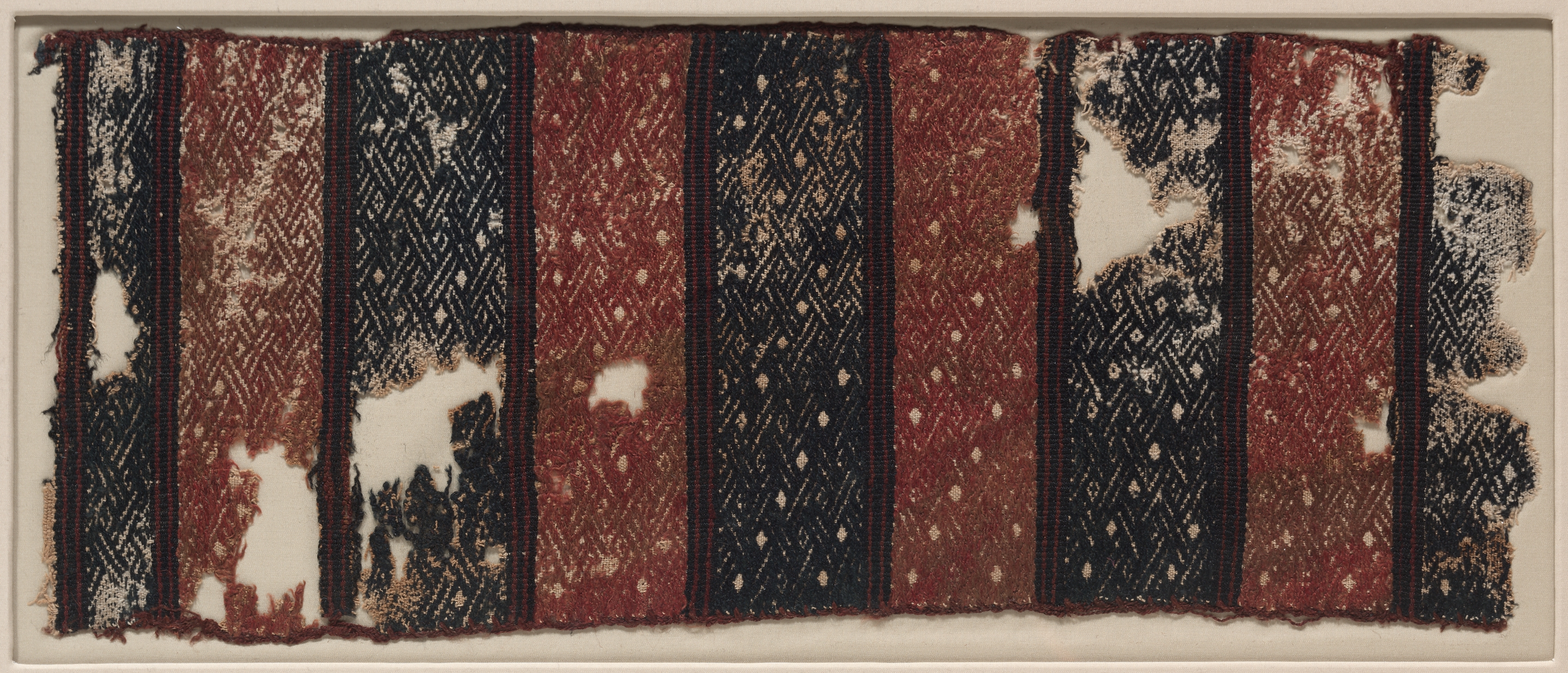 Textile Fragment with Interlace Pattern