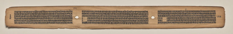 Text, Folio 129 (verso), from a Manuscript of the Perfection of Wisdom in Eight Thousand Lines (Ashtasahasrika Prajnaparamita-sutra)