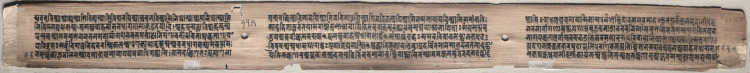 Text, folio 115 (verso) from a Gandavyuha-sutra (Manuscript of the Supreme Array)