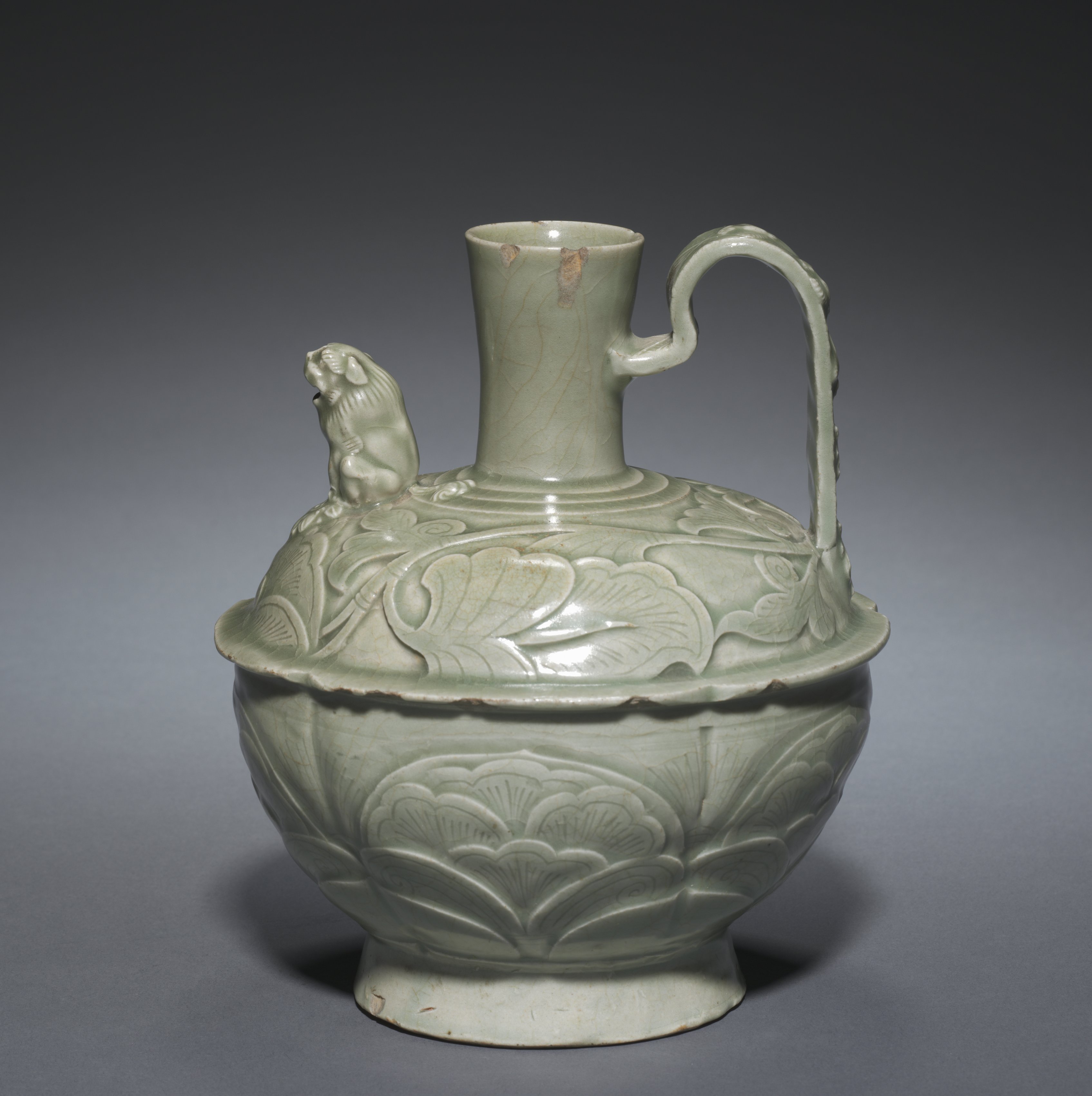 Ewer with a Lion-shaped Spout