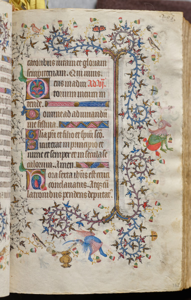 Hours of Charles the Noble, King of Navarre (1361-1425): fol. 132r, Text