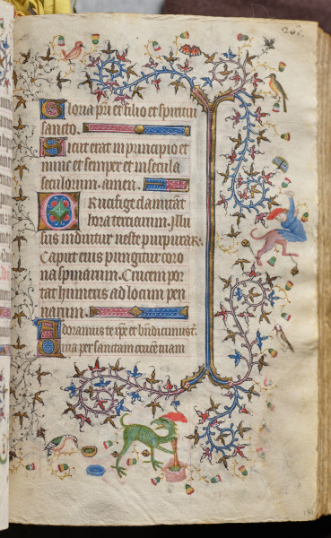 Hours of Charles the Noble, King of Navarre (1361-1425): fol. 131r, Text