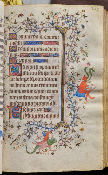 Hours of Charles the Noble, King of Navarre (1361-1425): fol. 127r, Text