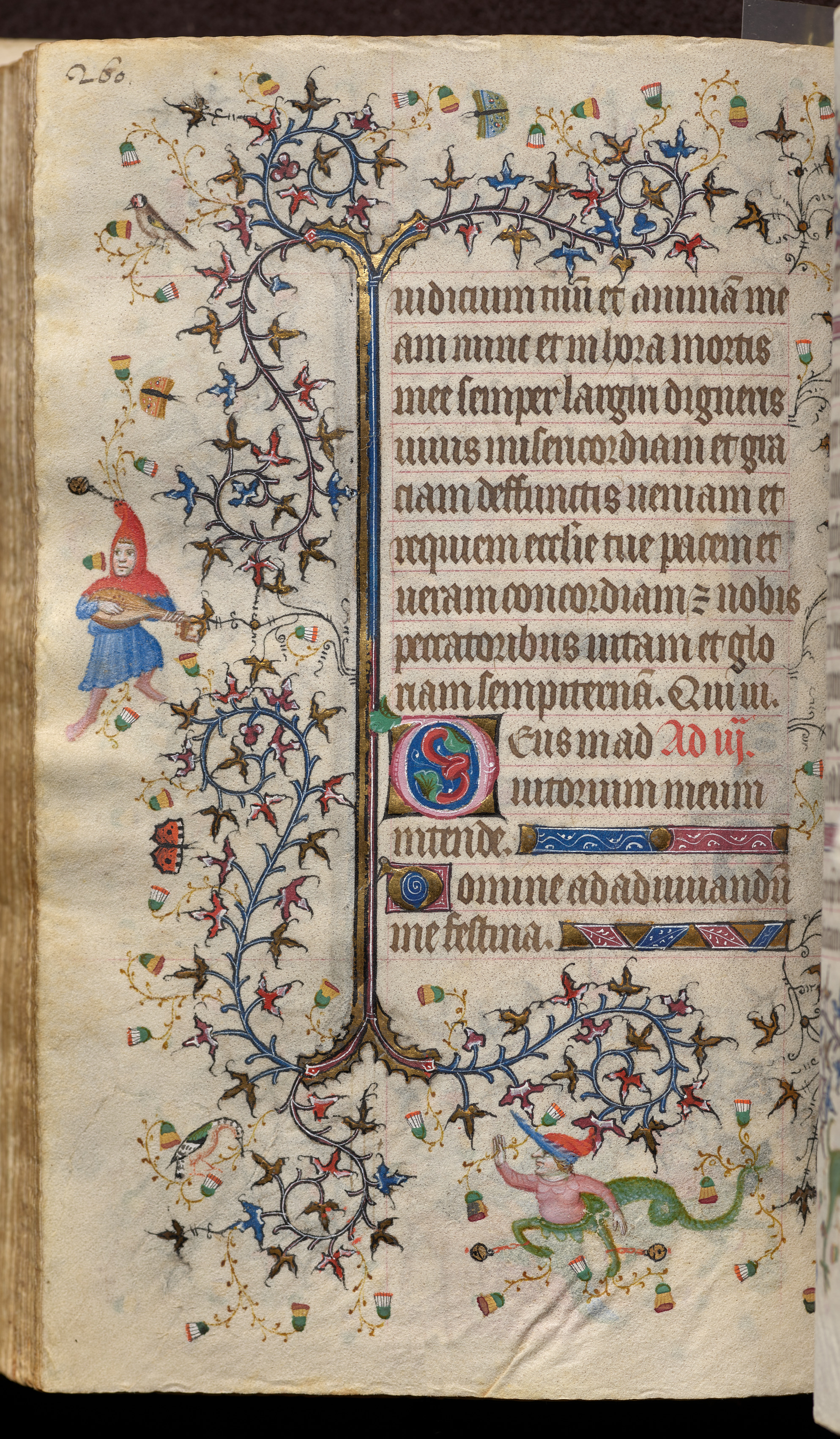 Hours of Charles the Noble, King of Navarre (1361-1425): fol. 130v, Text