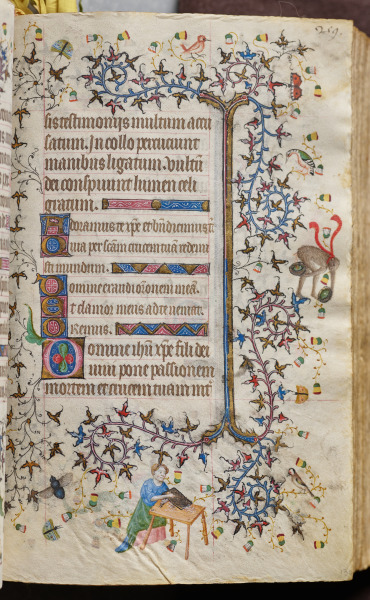 Hours of Charles the Noble, King of Navarre (1361-1425): fol. 130r, Text