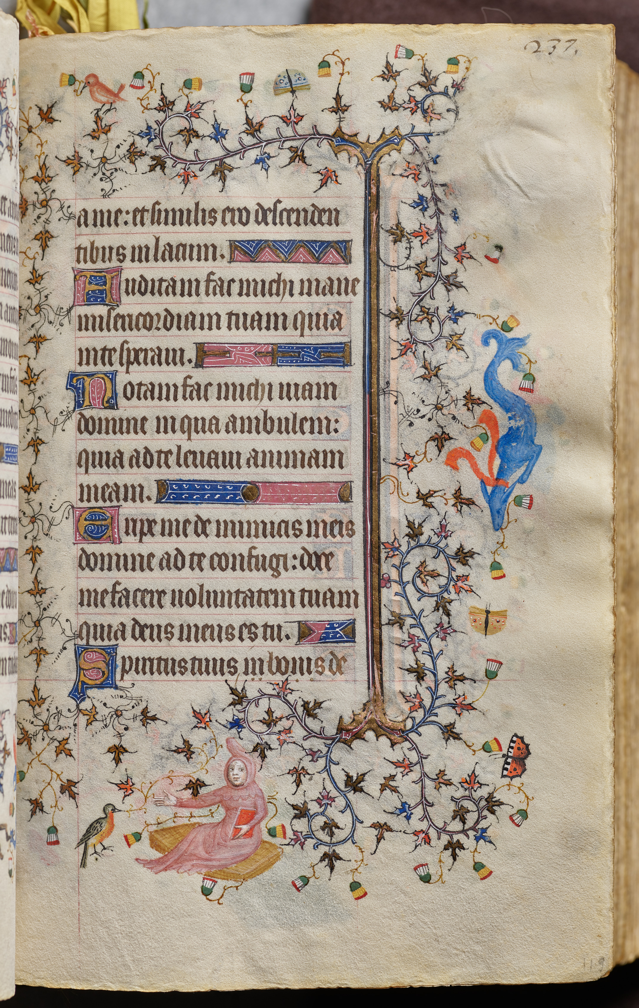 Hours of Charles the Noble, King of Navarre (1361-1425): fol. 119r, Text