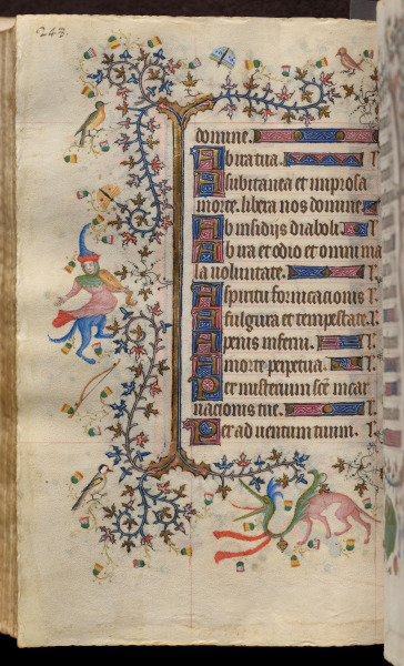 Hours of Charles the Noble, King of Navarre (1361-1425): fol. 124v, Text