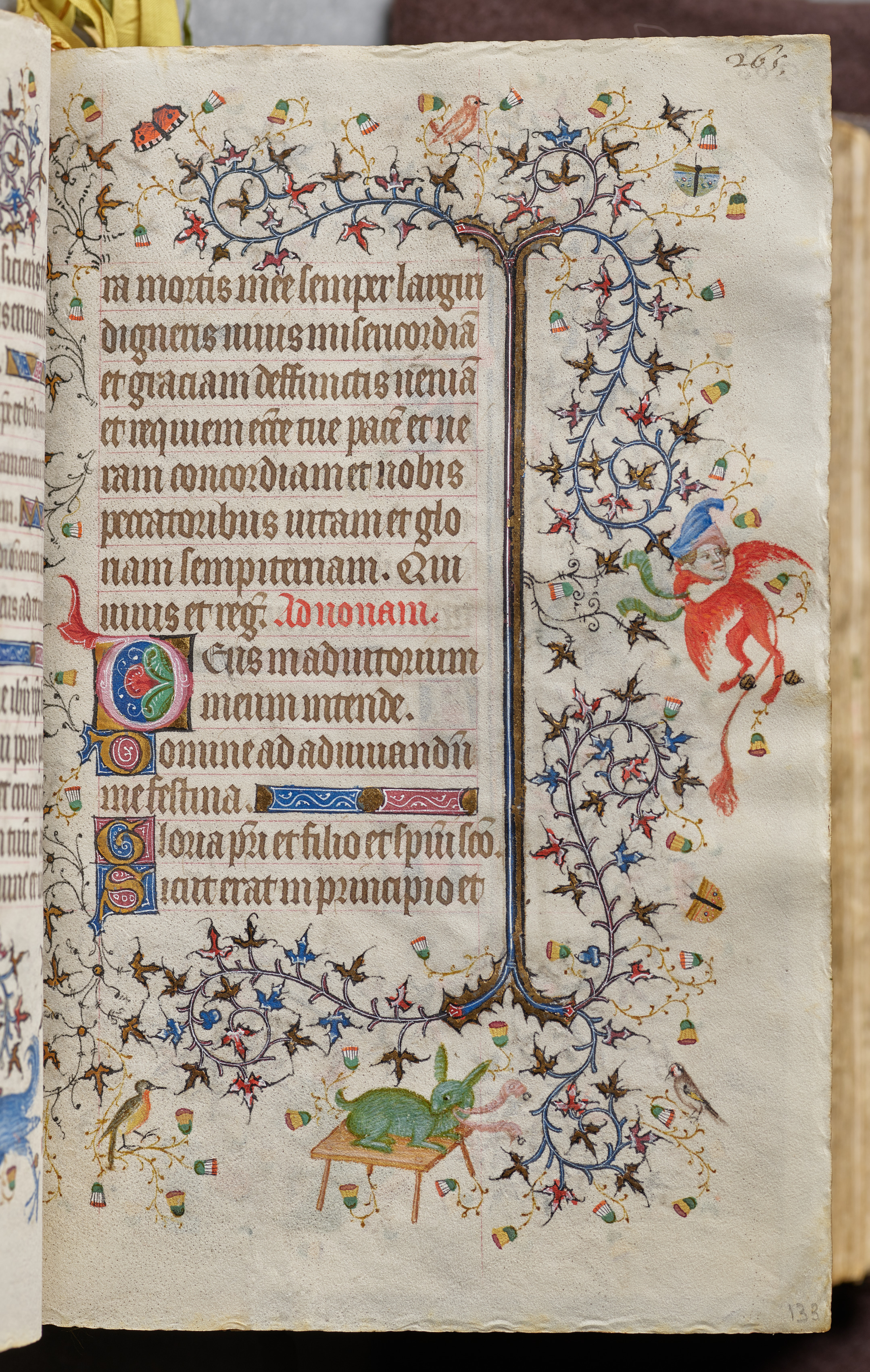Hours of Charles the Noble, King of Navarre (1361-1425): fol. 133r, Text