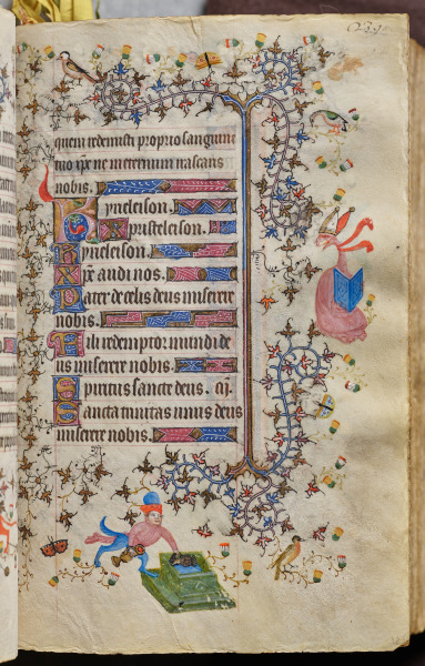Hours of Charles the Noble, King of Navarre (1361-1425): fol. 120r, Text
