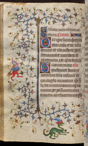 Hours of Charles the Noble, King of Navarre (1361-1425): fol. 101v, Text