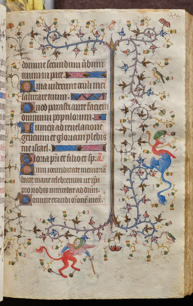 Hours of Charles the Noble, King of Navarre (1361-1425): fol. 101r, Text