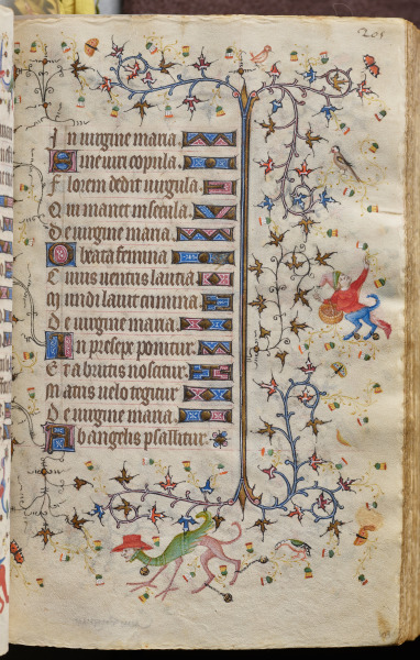 Hours of Charles the Noble, King of Navarre (1361-1425): fol. 103r, Text