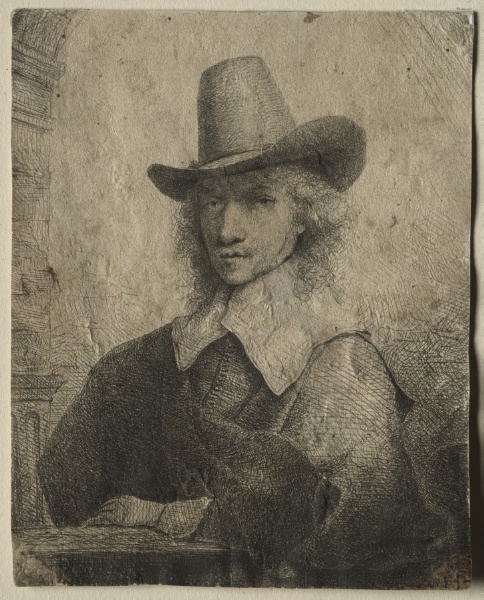 Portrait of a Man with a High Hat
