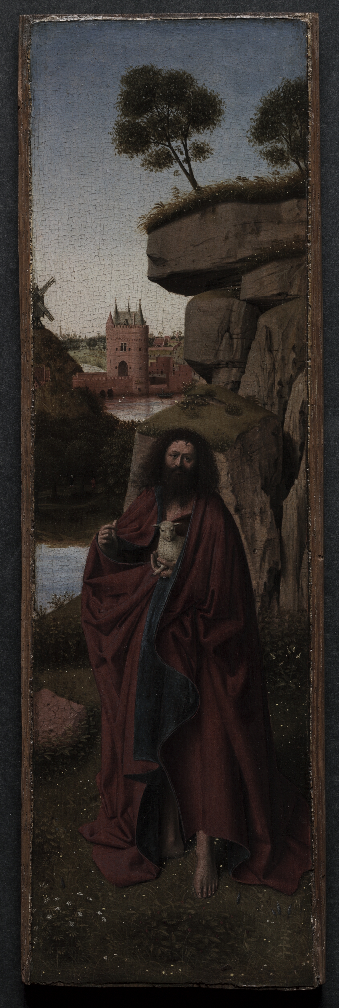 Saint John the Baptist in a Landscape