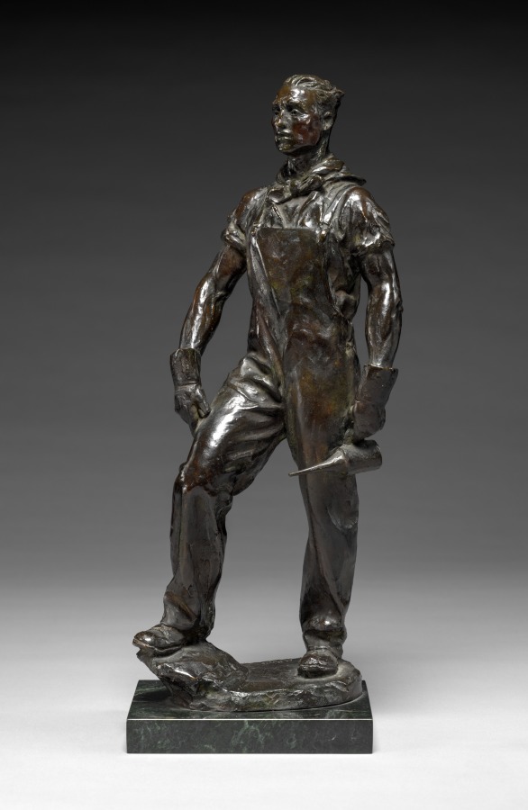 Man with Oil Can, Max Kalish, 1926