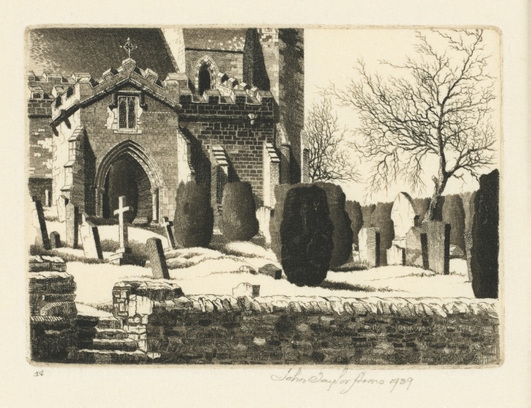 English Series No. 6: Stanwick Churchyard