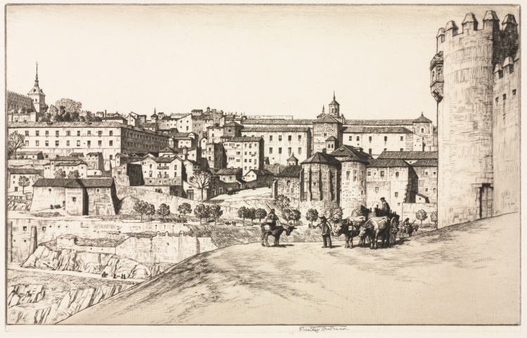 Toledo from the Castillo de San Servando