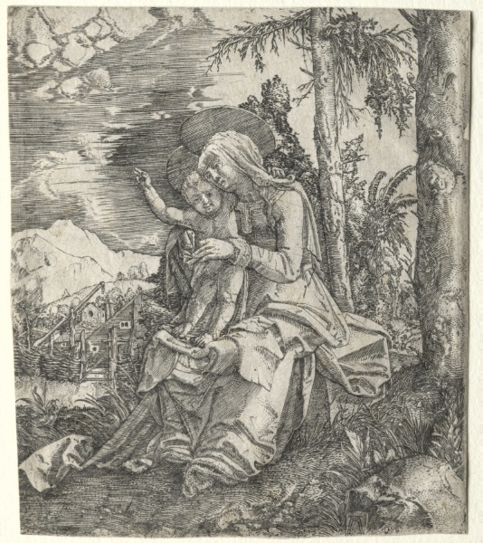 The Virgin in a Landscape