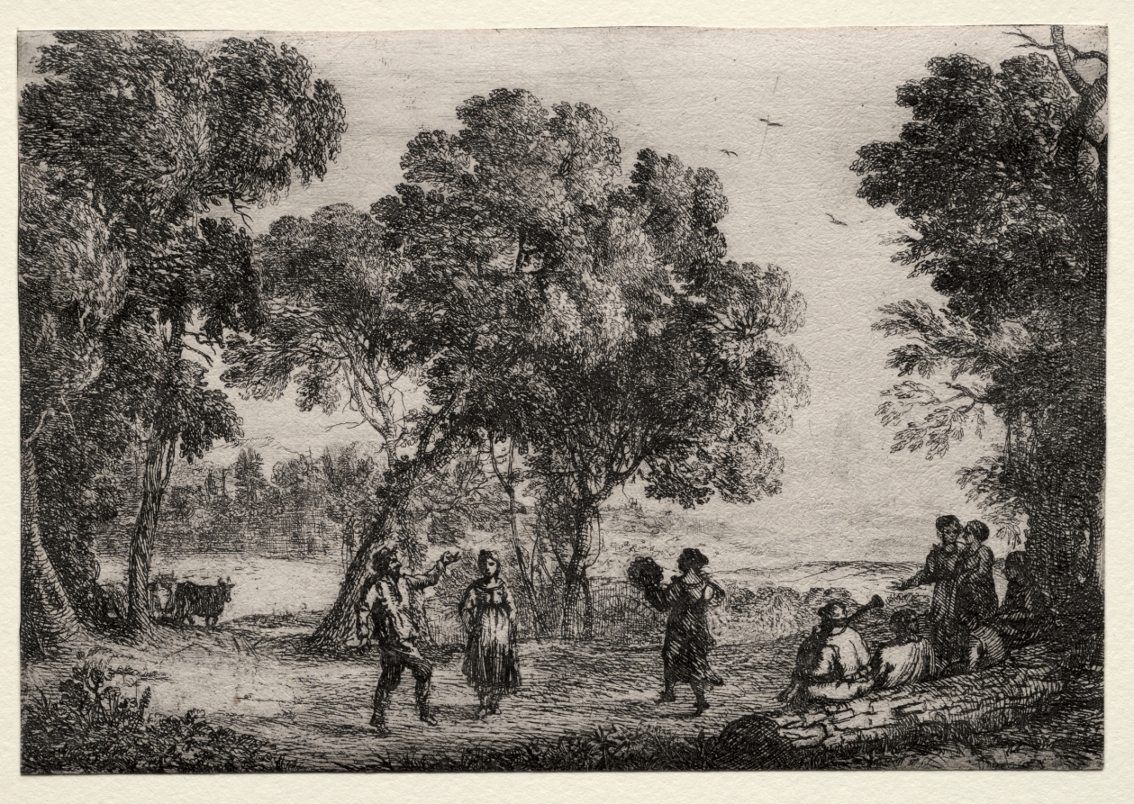 Landscape with a Country Dance (Small Plate)