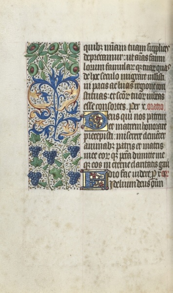Book of Hours (Use of Rouen): fol. 109v