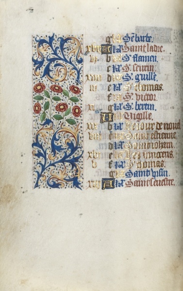 Book of Hours (Use of Rouen): fol. 12v