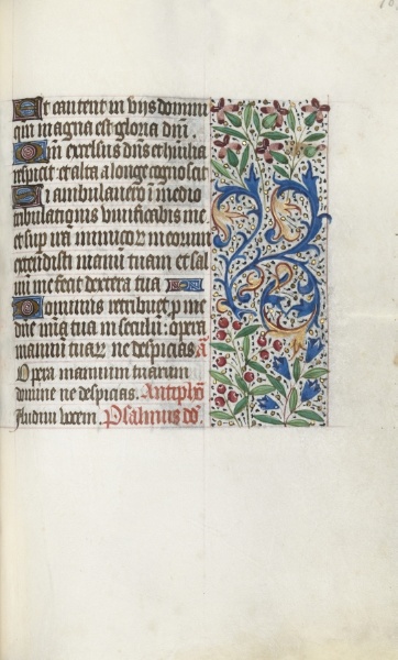 Book of Hours (Use of Rouen): fol. 107r