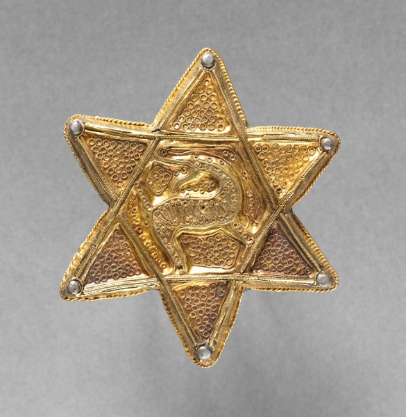 Brooch in the Form of a Six-Pointed Star