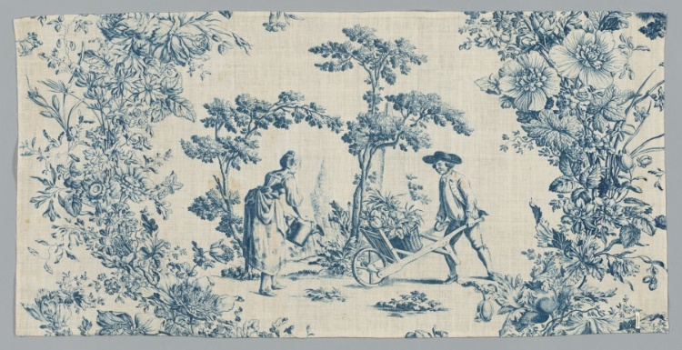 Fragment of Printed Cotton
