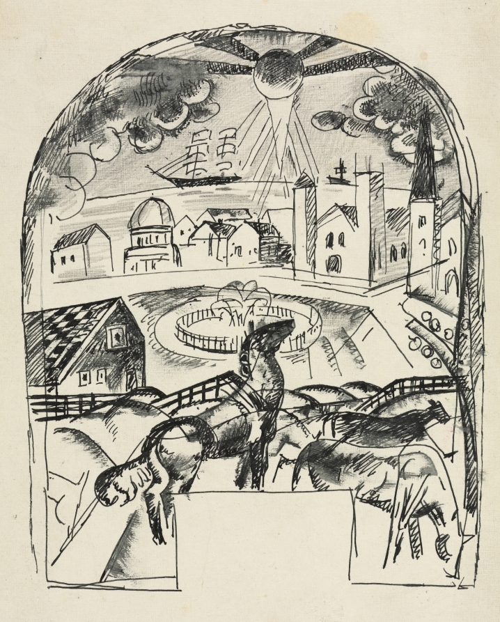 Sketch (115 of 150), William Sommer, c. 1920s–40s