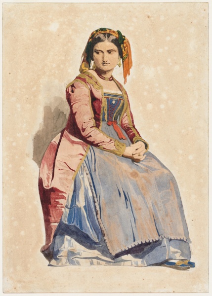 Seated Italian Woman