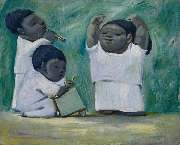 Mexican Children, Jean Charlot, 1937